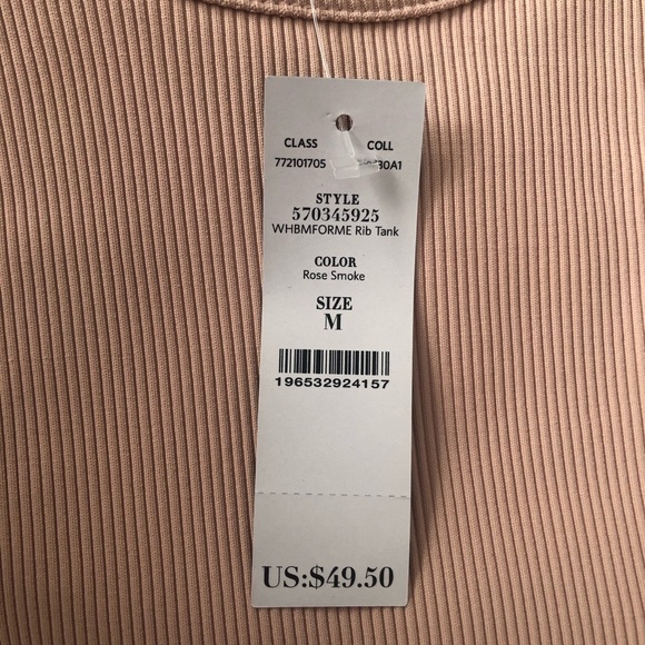 WHBM Ribbed Tank - Picture 5 of 5